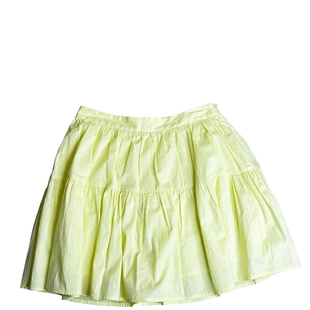 STAUD Sea Mini Skirt in Sunray Size 8